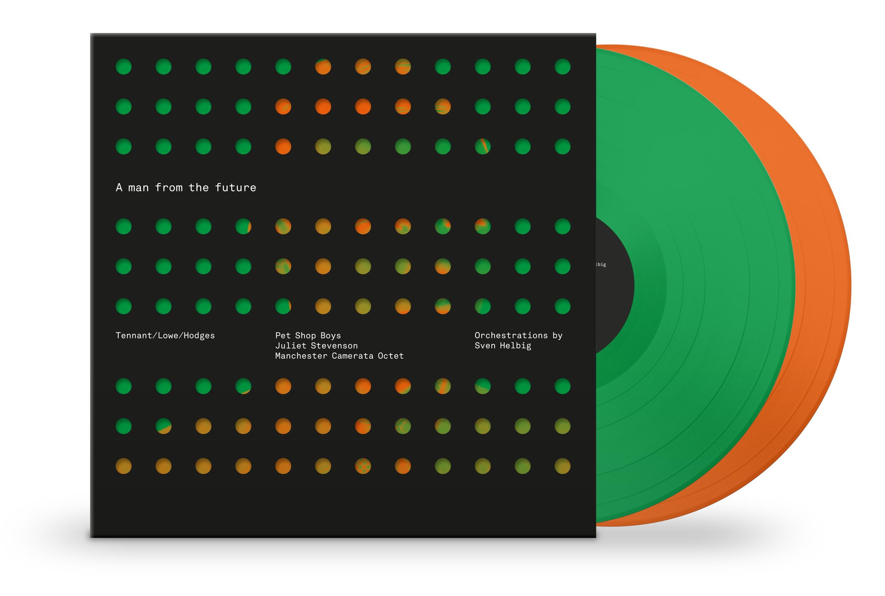 Limited-edition orange and green vinyl